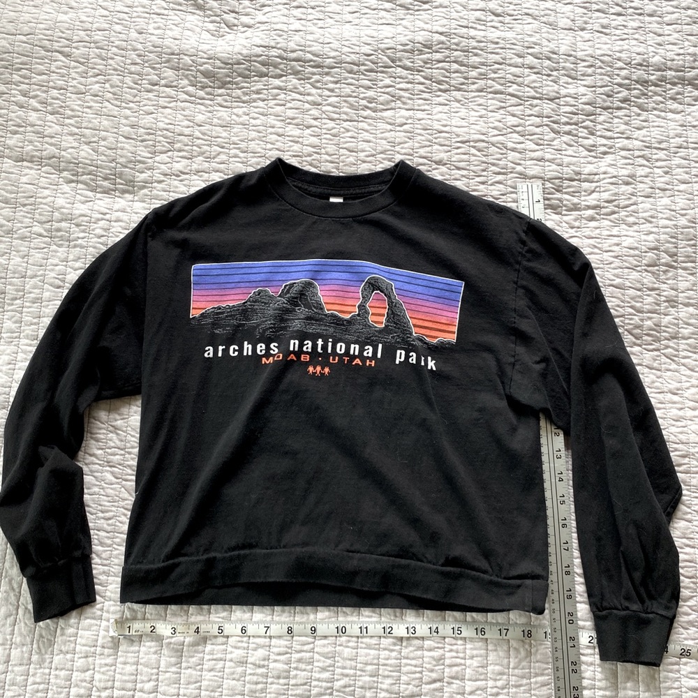 Arches National park long sleeve tee